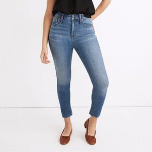 Madewell Curvy High-Rise Skinny Crop Jeans size 26
